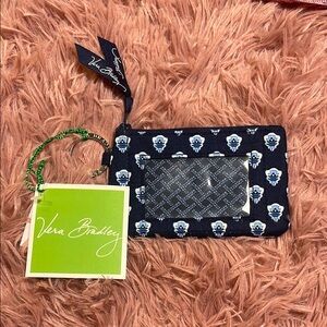 Vera Bradley Navy ID Card Holder